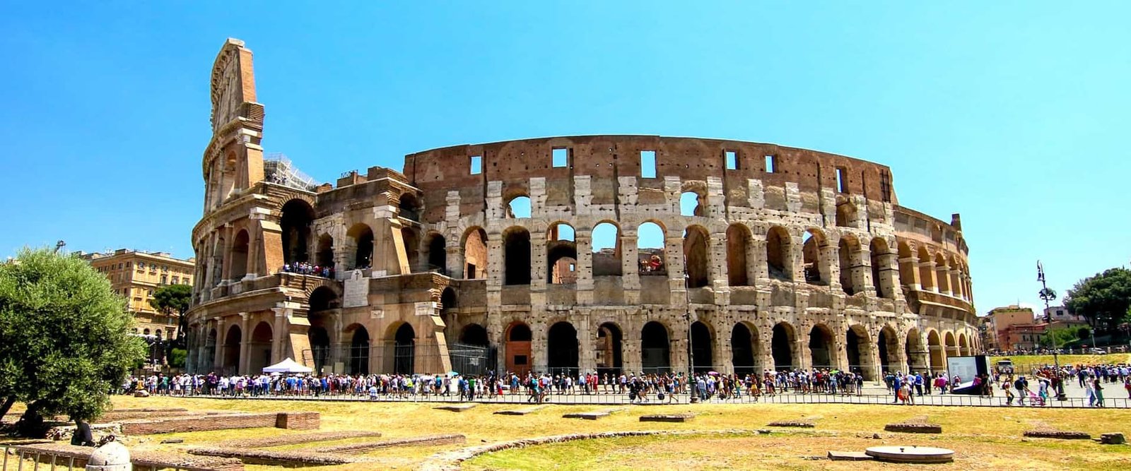Stand inside the Colosseum with a private guide
