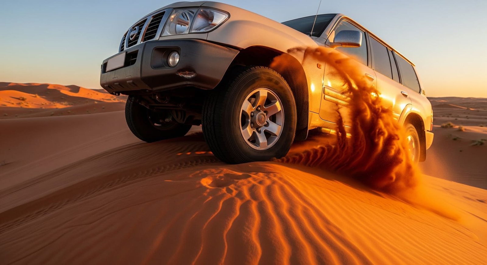 Dune bashing and a premium desert camp dinner under the stars